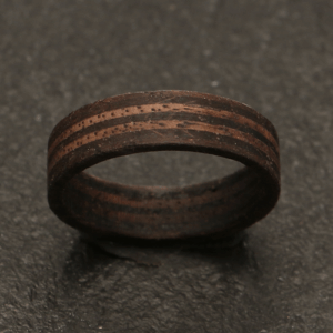 Holzschmuck Ring Siete Räuchereiche