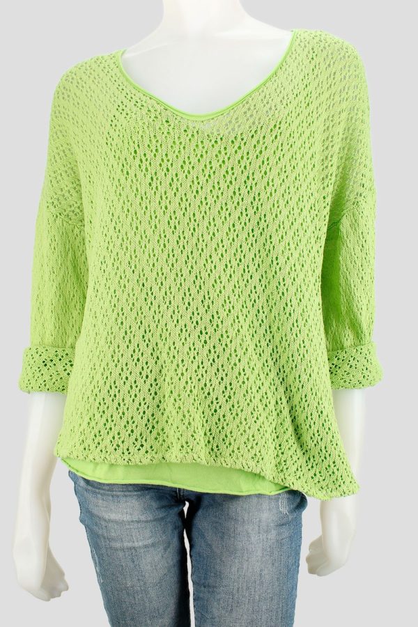 Zweitteiliger Strickpullover