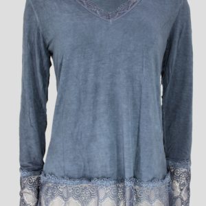 IPSY Shirt mit Spitzen