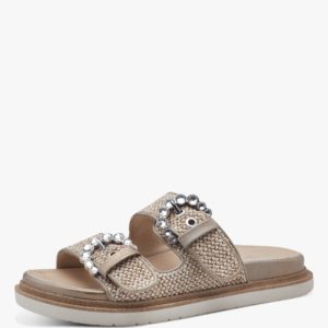 Tamaris Pantoletten Taupe/Beige
